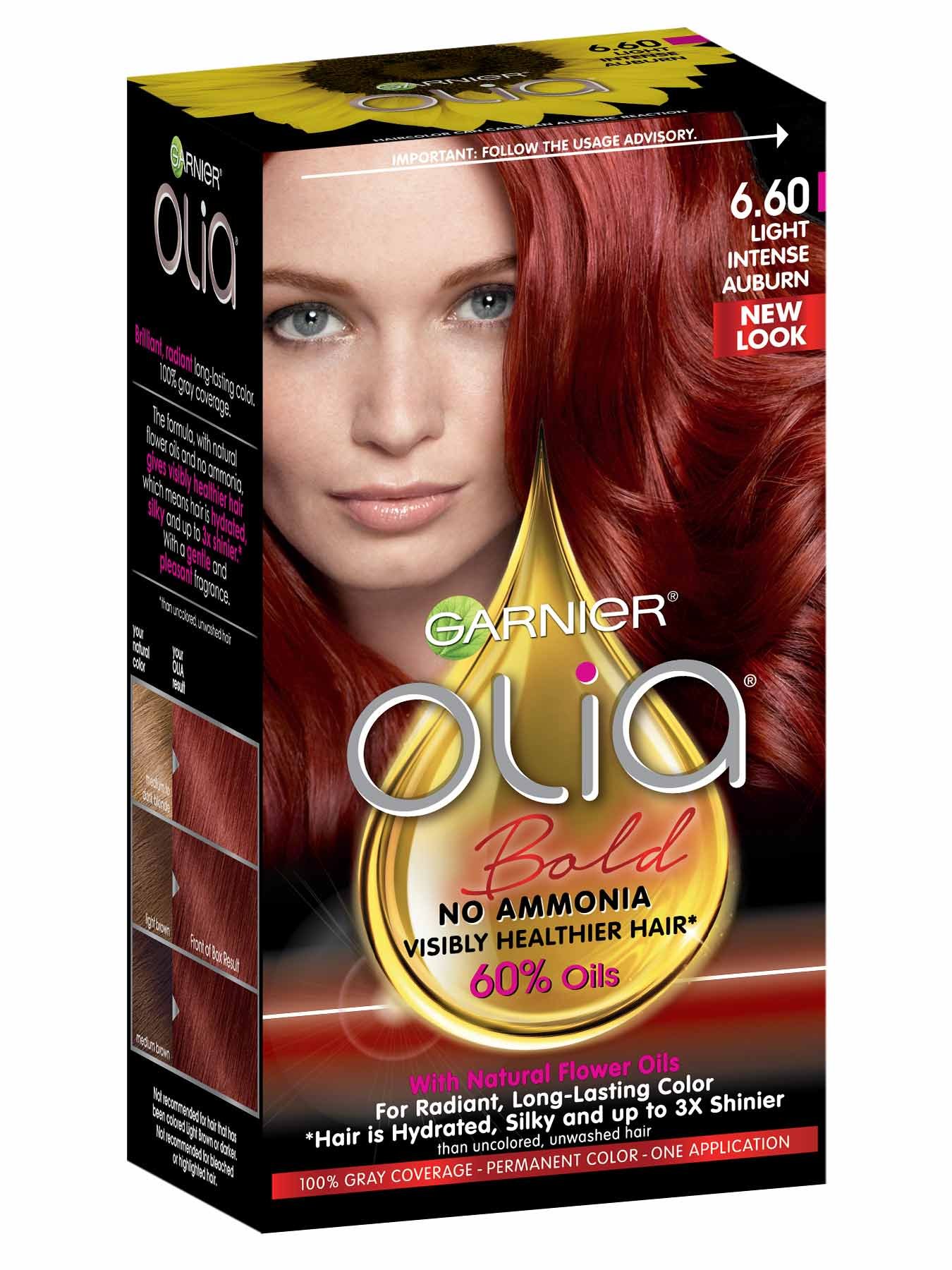 Olia 6.60 Light Intense Auburn
